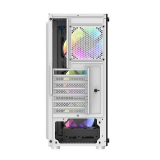 Datoru korpuss Computer case Darkflash DK151 LED with 3 fans white (DK151 white)