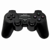 Kontrolleris EG106 PC,Playstation 2,Playstation 3 Analogue / Digital USB 2.0 Black (PERESPAKC0003)