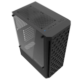 Datoru korpuss Computer Case Darkflash DK300M Micro-ATX with 3 fans Black (DK300M ATX)