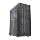 Datoru korpuss Computer case Darkflash DK351 + 4 fans black (DK351 Black)