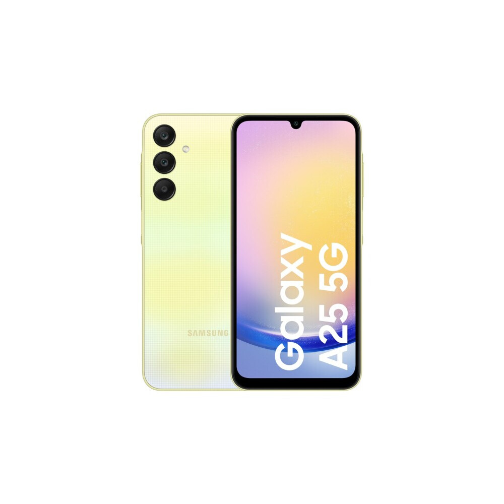 Mobilais tālrunis Samsung Galaxy A25 8 256GB Yellow (TKOSA1SZA1649)