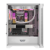 Datoru korpuss Darkflash DK361 computer case + 4 fans white (DK361 White)