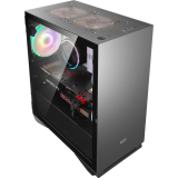 Datoru korpuss Darkflash DLM22 computer case black (DLM22 Black)