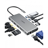 USB centrmezgls AUKEY CB-C78