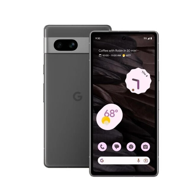 Mobilais tālrunis Google Pixel 7A 5G 8/128GB Charcoal Black (TKOGOGSZA0009)