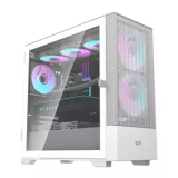 Datoru korpuss Darkflash DK415 computer case + 2 fans white (DK415 White + 2 fans)