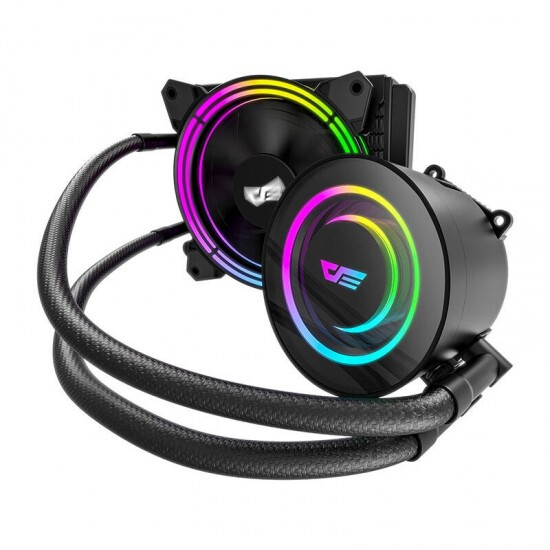 Dzesētājs Darkflash TR120 CPU liquid cooling black (TR120 Black)