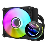 Dzesētājs PC water cooling Darkflash DX120 V2.6 black (DX120 V2.6 BLACK)