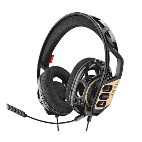 Austiņas Plantronics RIG 300, Black/Gold (RIG-300)