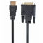 Kabelis GEMBIRD CC-HDMI-DVI-10 HDMI - DVI (CC-HDMI-DVI-10)