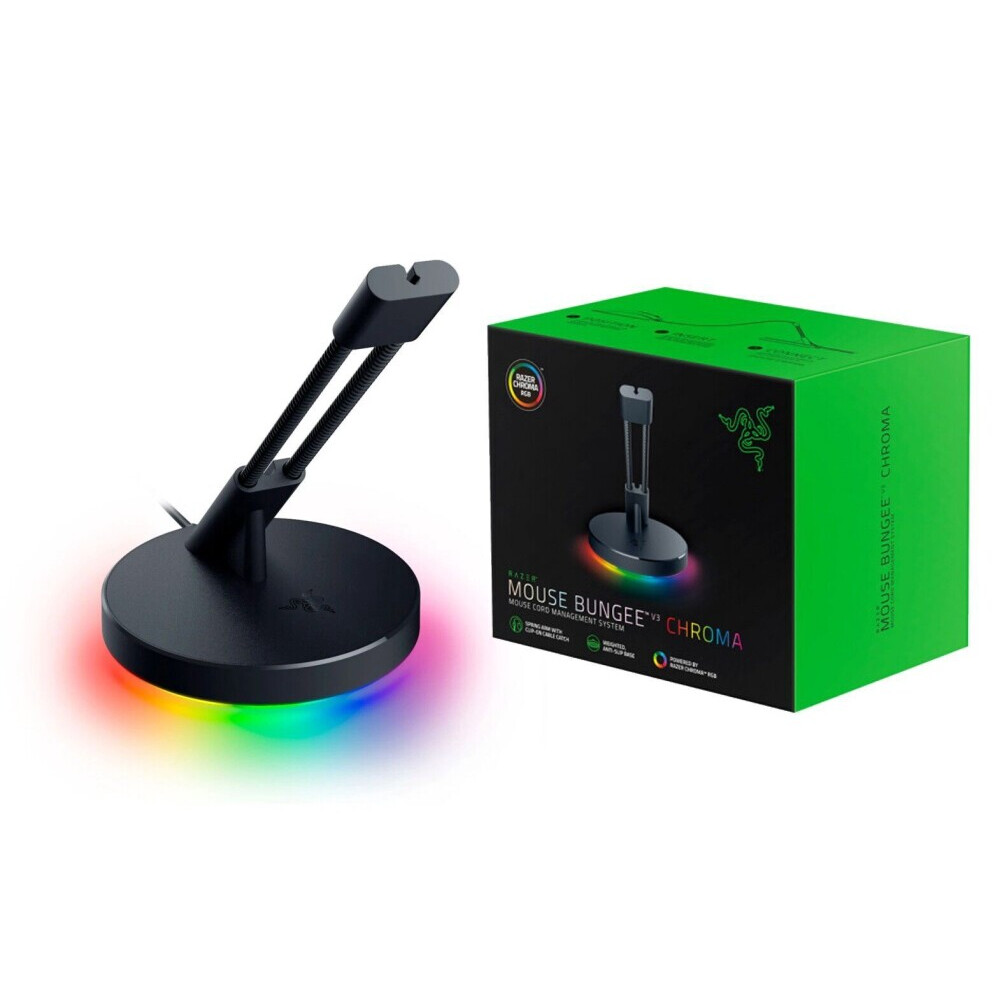 Peles vada turētājs Razer Mouse Bungee V3 Chroma (RC21-01520100-R3M1)