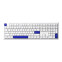 Akko MONSGEEK MG108B, V3 Pro Cream Blue Switch, White, US (ak-MG108B-BOW-CB)