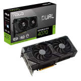 Videokarte ASUS Dual NVIDIA GeForce RTX 4070 12 GB GDDR6X (RTX4070-O12G-EVO) (RTX4070-O12G-EVO )