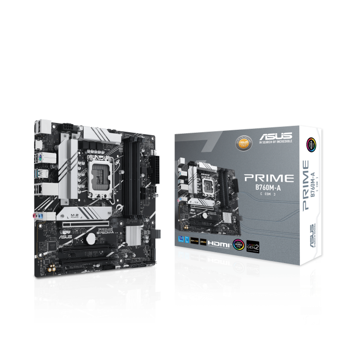 ASUS PRIME B760M-A-CSM LGA 1700 micro ATX (PLYASU1700099)