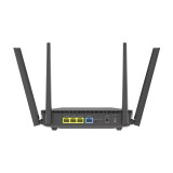 ASUS RT-AX52 AX1800 AiMesh Gigabit Ethernet Dual-band (2.4 GHz / 5 GHz) Black (KILASUROU0083)