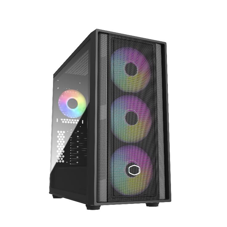 Datoru korpuss Cooler Master MasterBox 600 Black (MB600-KGNN-S00)