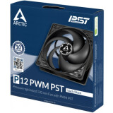 Korpusa dzesētājs Arctic Cooling P12 PWM PST Black/Black (ACFAN00120A)