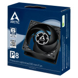 Korpusa dzesētājs Arctic Cooling P8 Black/Black (ACFAN00147A)