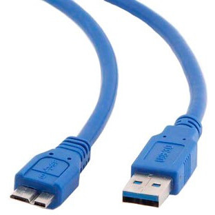 Kabelis GEMBIRD USB 3.0 A (M) - microUSB B (M) (CCP-mUSB3-AMBM-0.5M)