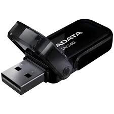 USB zibatmiņa 32Gb ADATA UV240 Black - AUV240-32G-RBK