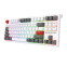 ROYAL KLUDGE RKR87 White, Red Switch, US (RKR87-W-R) - foto 2