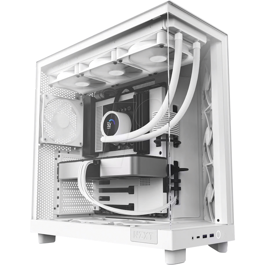 NZXT H6 Flow white (CC-H61FW-01)