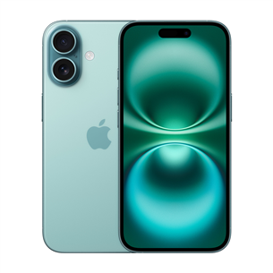 Mobilais tālrunis APPLE IPHONE 16 256GB TEAL (MYEJ3HX/A)