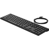 Tastatūra HP 320K EST Black (9SR37AA)