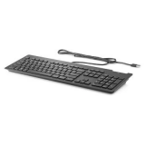 Tastatūra HP Slim EST Black (Z9H48A6)