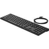 Tastatūra HP 320K EST Black (9SR37A6)