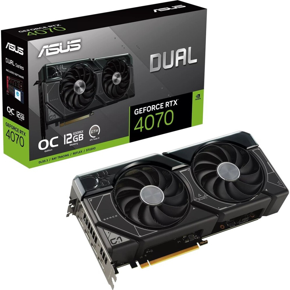 ASUS GeForce RTX 4070 12 GB GDDR6 (90YV0LM0-M0NA00)