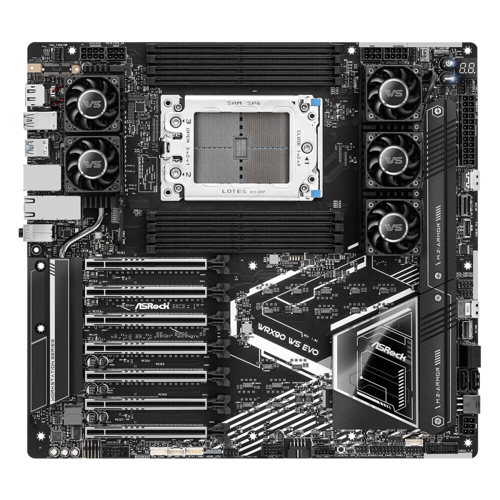 Pamatplate Asrock WRX90 WS EVO (WRX90 WS EVO)