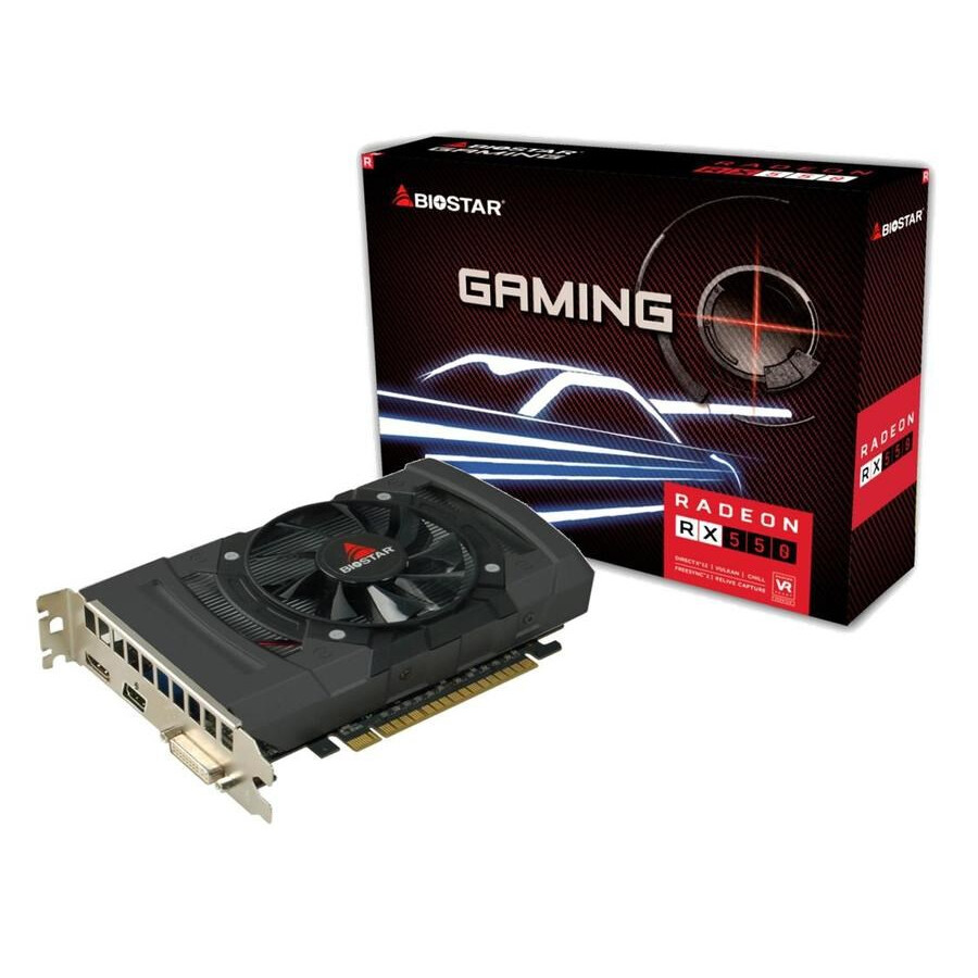 Videokarte Biostar Radeon RX550 2 GB GDDR5 (VA5505RF21)