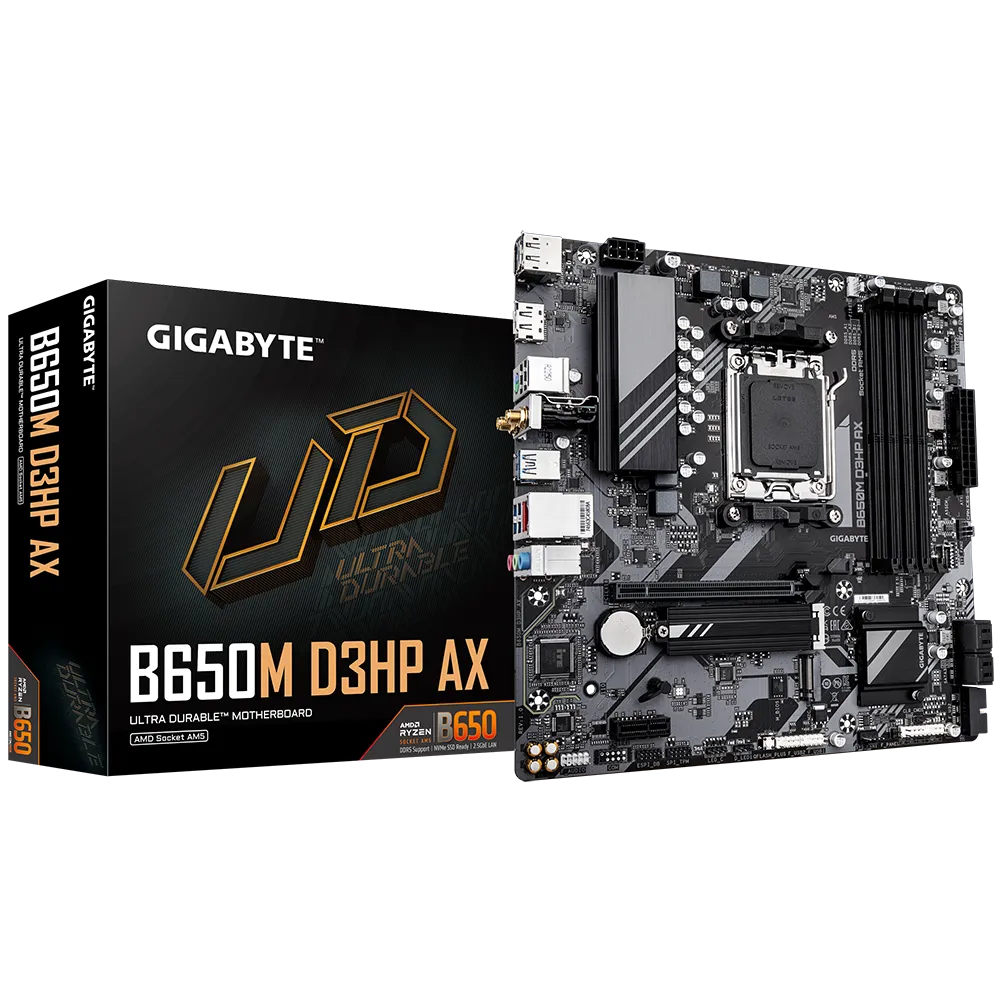 Pamatplate Gigabyte B650M D3HP AX (B650M-D3HP-AX)