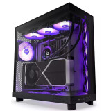 Datoru korpuss NZXT H6 Flow RGB MidiTower (CC-H61FB-R1)