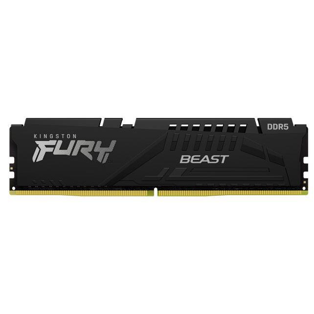 Operatīvā atmiņa KINGSTON Fury Beast 16GB DDR5 6000MHz CL36 (KF560C36BBE2-16)