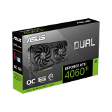 Videokarte ASUS Dual GeForce RTX 4060 Ti EVO OC 16GB GDDR6 (90YV0JH8-M0NA00)