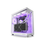 Datoru korpuss NZXT H6 Flow RGB midi tower white (CC-H61FW-R1)