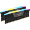 Operatīvā atmiņa Corsair Vengeance RGB Black 32GB DDR5 6400MHz CL36 KIT of 2x16GB (CMH32GX5M2B6400C36) - foto 2