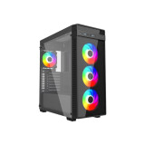 Datoru korpuss Gembird Case Fornax K700 Midi Tower Black (CCC-FC-K700)