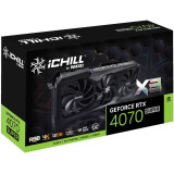 Videokarte Inno3D iChill GEFORCE RTX 4070 SUPER X3 12 GB GDDR6X (C407S3-126XX-186148H)