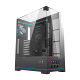 Datoru korpuss Darkflash DY450L PRO Mid Tower black + 1 fan (DY450L PRO Black)