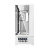 Datoru korpuss Darkflash DY451L PRO Mid Tower white + 1 fan (DY451L PRO White)