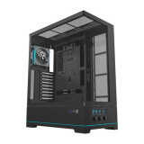 Datoru korpuss Darkflash DY451L PRO Mid Tower with fan black (DY451L PRO Black)