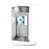 Datoru korpuss Darkflash DY470 Middle Tower white + 4 fans (DY470 White)