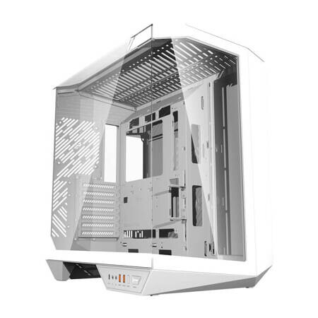 Datoru korpuss Darkflash DY470 Middle Tower white (DY470 White NO FANS)