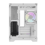 Datoru korpuss Darkflash FT350 Mini Tower + 5 aRGB fans white (FT350 White)