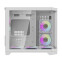 Datoru korpuss Darkflash FT418 Mini Tower + 6 aRGB fans white (FT418 White) - foto 4