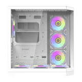 Datoru korpuss Darkflash FT418 PRO Middle Tower + 7 aRGB fans white (FT418 PRO White)