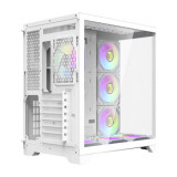 Datoru korpuss Darkflash FT418 PRO Middle Tower + 7 aRGB fans white (FT418 PRO White)